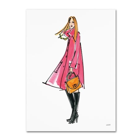 Anne Tavoletti 'Colorful Fashion III' Canvas Art,18x24